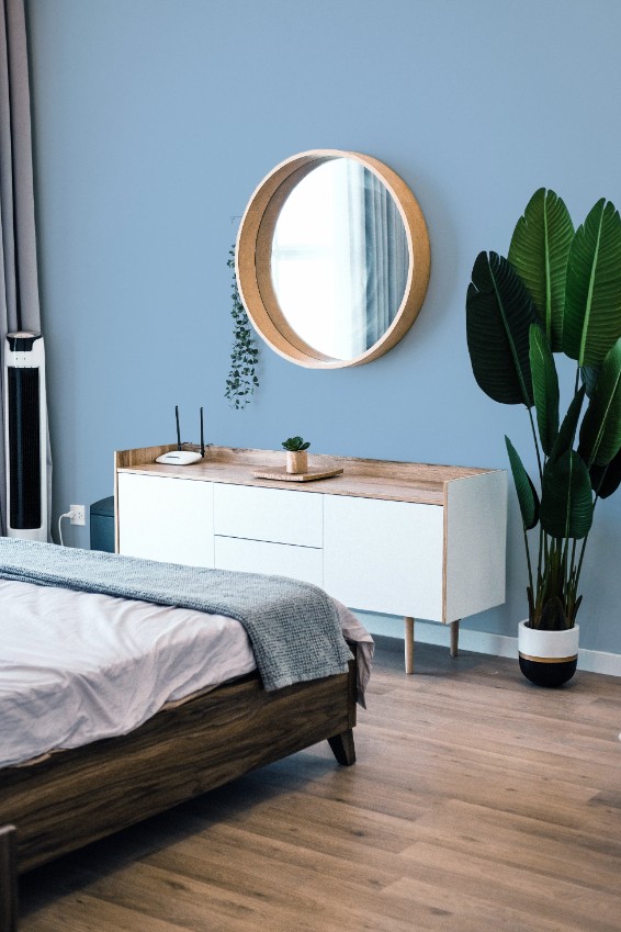 Featured image of post Bedroom Blue Wall Paint Shades : Get the look with a couple coats of frittata by.