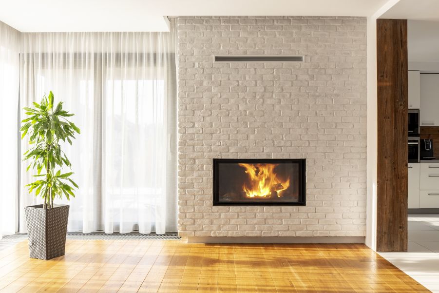 How Do You Pick the Best Paint for a Brick Fireplace ...