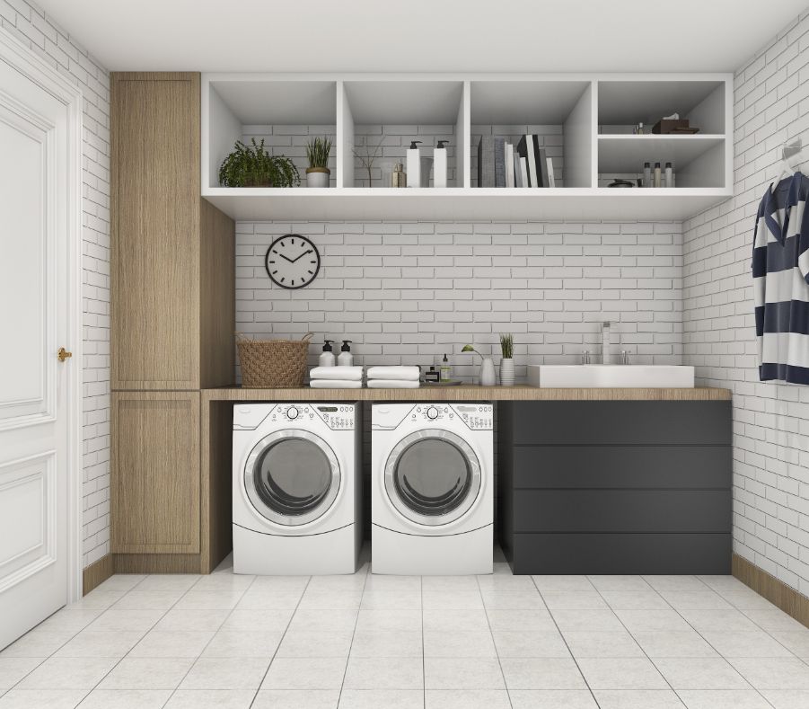 What Are The Best Laundry Room Paint Colors Paintzen - What Is The Best Color To Paint A Utility Room
